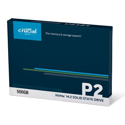 SSD Crucial P2 - 500 Go M.2 PCIe NVMe